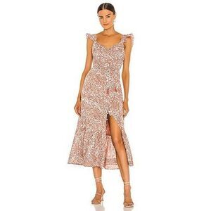 CLEOBELLA Sophia Midi Dress in Marled Print Size S